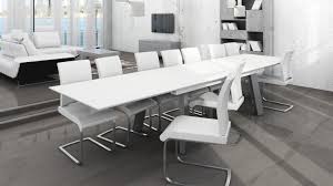 La table de repas détermine l'ambiance de toute votre salle à manger : Table Manger Extensible 16 Personnes Laquee Blanc 4m Muonio Salle A Manger Contemporaine Table A Rallonge Table Salle A Manger