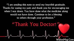 Dear tom and jeanne, bailey would have loved the sunflowers you sent to the funeral. 90 Thank You Doctor Messages And Appreciation Quotes