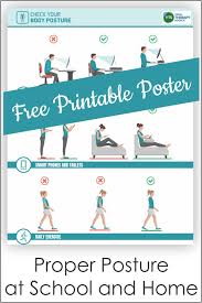 If your posture is correct, the line would hang straight to the middle of the anklebone. How To Maintain Good Posture At School And Home Your Therapy Source