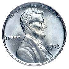 Cointrackers.com has estimated the 1943 steel wheat penny value at an average of 45 cents, one in certified mint state (ms+) could be worth $10. 1943 S Steel Cent 1 Brilliant Uncirculated At Amazon S Collectible Coins Store