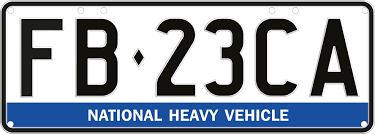 National Heavy Vehicle Plates Nhvr