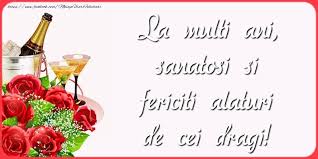 Felicitari De La Multi Ani Cu Buchete De Flori La Multi Ani Sanatosi Si Fericiti Alaturi