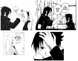 | meaning, pronunciation, translations and examples. Sasusaku Analysis The Forehead Poke