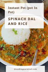 Dal Palak Spinach Dal In Pressure Cooker Cooking Carnival Recipe Spinach Dal Main Dinner Recipes Cooker Spinach