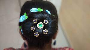 Step By Step Pineapple Hair Kondai Or Hair Bun Womens Hairstyle Youtube