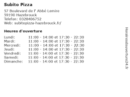 Cooking in the italian pizza ovens gas zio ciro subito cotto. á… Subito Pizza Horaires D Ouverture 57 Boulevard De L Abbe Lemire A Hazebrouck