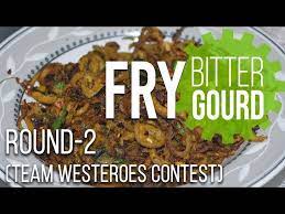 It pairs well with roti (poli) or paratha or poori. How To Make Delicious Karlyachi Bhaji Fry Traditional Bitter Gourd Fry Crazy Masala Food