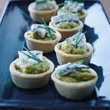 Asparagus Blue Cheese Tartlets Recipe Myfoodbook Stuzzichini