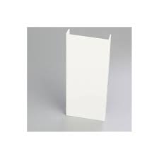 Profile D Habillage Pvc En U De 80mm Blanc Pour Chants De Panneaux Et Cloisons