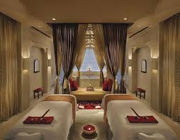 Warm colour palette and dark espresso furnishings and. 5 Relaxing Spas For The Busy Traveler Spa Treatment Room Spa Rooms Spa Room
