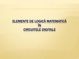Ciertos autores, en vez de poner 1 y 0 para determinar el estado lógico de un elemento, proposición,… (que indican, como ya se ha explicado, verdadero o falso), prefieren poner v y f, respectivamente. Ppt Elemente De Logic Äƒ MatematicÄƒ In Circuitele Digitale Powerpoint Presentation Id 3726201