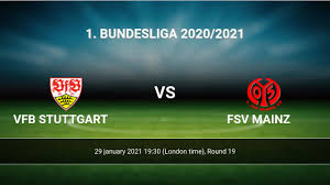 Vfb stuttgart won 12 direct matches.fsv mainz won 10 matches.6 matches ended in a draw.on average in direct matches both teams scored a 3.14 goals per match. Vfb Stuttgart Vs Fsv Mainz H2h 29 Jan 2021 Head To Head Stats Prediction