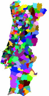 O mapa aqui apresentado tem como grande novidade, em relação a quase totalidade dos restantes divisão de portugal continental e ilhas. 10 Divisao Administrativa Concelhos De Portugal Continental Fonte Download Scientific Diagram