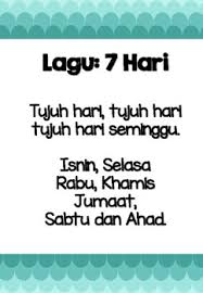 For frigg, goddess of marriage, frigg's day. Malay 7 Days Of The Week 7 Hari Dalam Seminggu By Blessed Prince By Jm