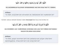 Takbir pertama setelah takbiratul ihram membaca surat al fatihah, yaitu Apa Bacaan Ketika Salat Jenazah
