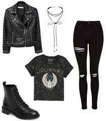 Black And White Theme Party Dress Ideas Rock N Rolling Into The Party Party Outfit College Party Outfit Jeans Trendy Party Outfits