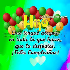 Frases Cumpleanos Imagen Hijo Imagen Feliz Cumpleanos Postales De Feliz Cumpleanos Cumpleanos Hijo