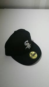 New Era Chicago White Sox 59fifty Black Mlb Fitted Hat Size 7 1 4 Newera Baseballcap Chicagowhitesox Fitted Hats Chicago White Sox New Era Logo