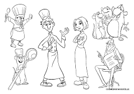 Coloring pages for a variety of themes that you can print out and color for free. Ratatouille Coloring Pages