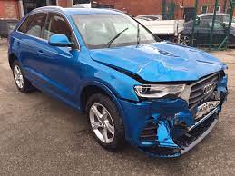 Ebay 2016 Audi Q3 Salvage Damaged Blue Carparts Carrepair Blau