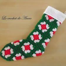 Pdf Crochet Chaussette De Noel Orne De Carres Granny Lorsque noel approche, on accroche cette chaussette de noel à sa cheminée! pdf crochet chaussette de noel orne de carres granny