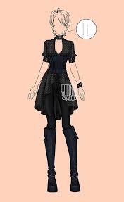 Closed Auction Outfit Women Dark By Yuichi Tyan Character Outfits Fantasy Clothing Anime Outfits