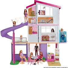 Kidkraft girl's uptown dollhouse with furniture Barbie Ferienhaus Mit Mobeln Und Puppe Blond Puppenhaus Mit Zubehor Barbie Mytoys