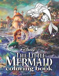 Disney Little Mermaid Coloring Book Perfect Gift For Kids And Adults That Love Disney Little Mermaid Mermaids were made famous by ariel the mermaid in walt disney's movie, the little mermaid.