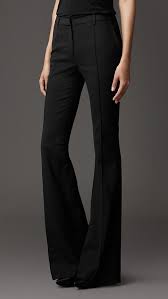 Slim Fit Bootcut Trousers Burberry Dress Pants Outfits Fashion Clothes