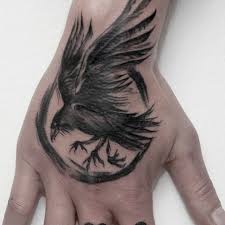 Kadikoy Body Art Karga Dovme Calismasi Crow Tattoo Work Tattoo Dovme Piercing