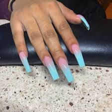 Talk about being edgy — literally. Dm For Promo On Instagram Showyourclawssss For Repost Showyourclawssss Naildesigns Square Acrylic Nails Long Acrylic Nails Nail Shapes