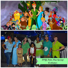 Diy Peter Pan Group Costumes All Of The Costumes Disney Family Costumes Disney Group Costumes Movie Halloween Costumes