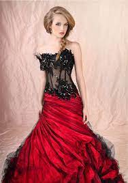 Red Wedding Dress Hot Red Wedding Dresses Weddingomania Gothic Wedding Dress Red Wedding Dresses Black Wedding Dresses