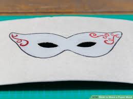 How To Make A Paper Mask 14 Steps With Pictures Wikihow