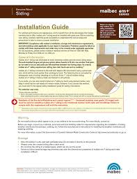 Take a look and see for your self. Our Maibec Em Siding Installation Guide Manualzz