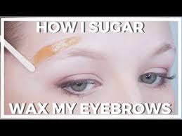 sugar wax my eyebrows wax warmer
