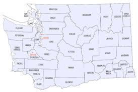 Washington state map of washington and washington. List Of Counties In Washington Wikipedia