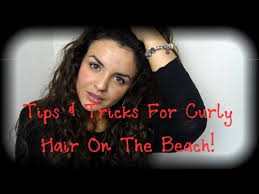 # 23 center part curly hair. Tips Tricks For Curly Hair On The Beach Youtube