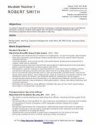 Student Teacher Resume Samples Qwikresume