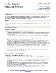 A grad resume for your first job? Student Teacher Resume Samples Qwikresume