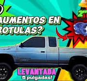 COMO LEVANTAR UNA D21 2" ADELANTE CON AUMENTOS EN LAS ROTULAS || NISSAN  MODIFICADA