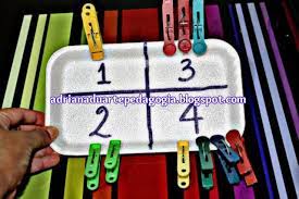 Será muy divertido hacerlo con ellos:la foto está hecha para sumas, pero se me ocurre que se puede hacer con restas y multiplcaciones. Material Pedagogico Hecho En Casa Materiales Didacticos Matematicas Pedagogica