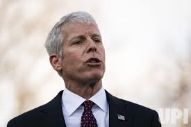 Photo: Energy Secretary Chris Wright Speaks with Press Following White  House TV Interview