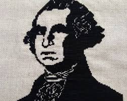 Mount Vernon Cross Stitch Pattern: American Patriotic Eagle Sheep (PDF  Download)