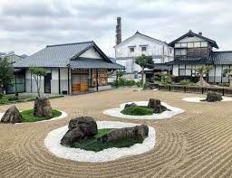おにわさん更新情報 広島県東広島市 福寿院円通寺石庭 fukujuin entsuji temple garden higashi hiroshima の写真 記事を更新しました ーー西条の酒蔵通り近くにある 龍安寺の石庭を模して作庭された 白波枯山水 庭園 酒蔵の 日本庭園 枯山水 枯山水庭園
