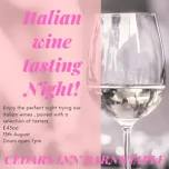 Italian Wine Tasting Night