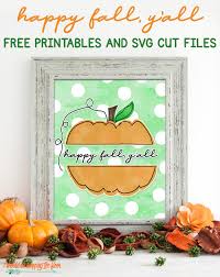 Happy fall y'all, svg, png, cut file hello we are artisan craft we make premium quality cut files, printables and clipart.thank you for visiting our youtube. Happy Fall Y All Svg And Printables I Should Be Mopping The Floor
