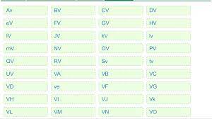 Words that only have two letters. 2 Letter Words With V Part 1 Scrabble Words 2 Letter Words Words
