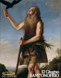 Quando francesco d'assisi arrivò in città, pur essendo di modeste condizioni, gli offrì il suo. 12 Giugno Sant Onofrio Anacoreta E Il Santo Del Giorno Facebook