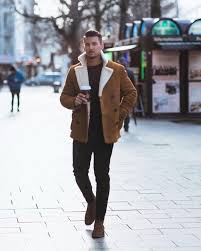 There are 987 mens chelsea boots for sale on etsy, and they cost. 50 Stylish Ways To Wear A Shearling Coat Fashion Tips For Men Images Winter Outfits Men Mens Winter Fashion Mens Winter Fashion Trends